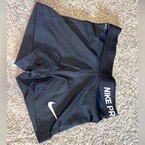Nike activewear spandex shorts